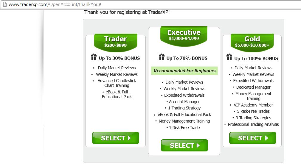 Traderxp binary options