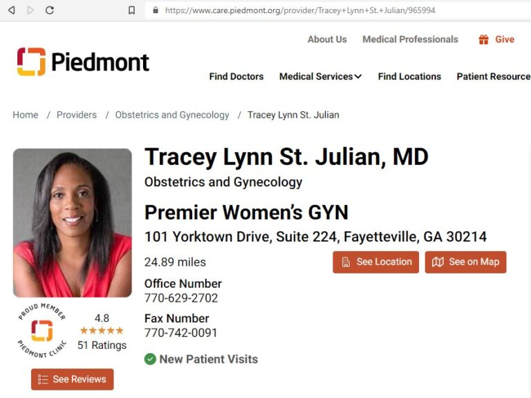 Dr. Tracey Lynn Saint Julian in Georgia (Atlanta area) decapitated ...